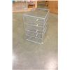 Image 1 : 3 DRAWER STEEL WIRE RACK