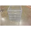 Image 2 : 3 DRAWER STEEL WIRE RACK