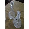 Image 3 : FOUR CRYSTAL DECANTERS