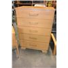 Image 1 : KF MAPLE 5 FRAWER HIGHBOY AND NIGHTSTAND