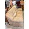 Image 2 : BEIGE MICROFIBRE LOVESEAT