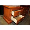 Image 3 : PAIR OF TWO DRAWER PINE ENDTABLES