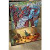 Image 1 : SIGNED LIBERTY OIL ON CANVAS AND HORSES OIL ON CANVAS