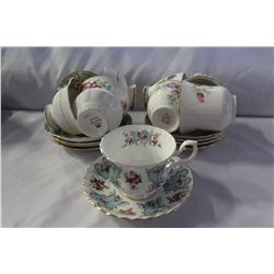 LOT OF CHINA CUPS AND SAUCERS