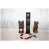 Image 1 : THREE SMALL MINI TOTEMS AND BRACELET