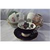 Image 1 : LOT OF CHINA CUPS AND SAUCERS