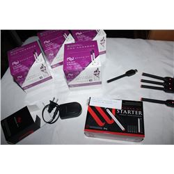 GRAPE FLAVOR EVAPORIZERS WITH STARTER KIT AND CHARGERS