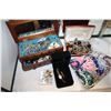 Image 1 : LARGE LOT OF ASSORTED JEWELLERY PULSAR LADIES WATCH AND TWO JEWELLERY BOXES WITH CONTENTS