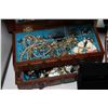 Image 2 : LARGE LOT OF ASSORTED JEWELLERY PULSAR LADIES WATCH AND TWO JEWELLERY BOXES WITH CONTENTS