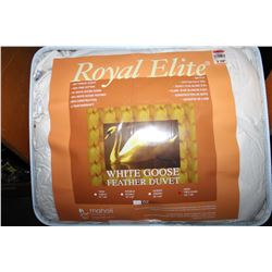 ROYAL ELITE WHITE GOOSE FEATHER DUVET