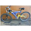 Image 1 : BLUE AND YELLOW SUPERCYCLE BIKE