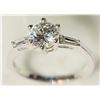 Image 2 : STERLING SILVER CUBIC ZIRCONIA RING RETAIL $80