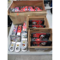 LOT OF MASTERLOCK TRAILER BALLS & DROP HITCHES