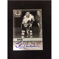 1999-00 Upper Deck Century Legends Epic Stan Mikita autograph