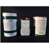 Image 2 : COLLECTION OF THREE VINTAGE TEXACO OIL CANS: TEXACO URSA LA-3 MOTOR OIL ONE QUART CAN, EMPTY;