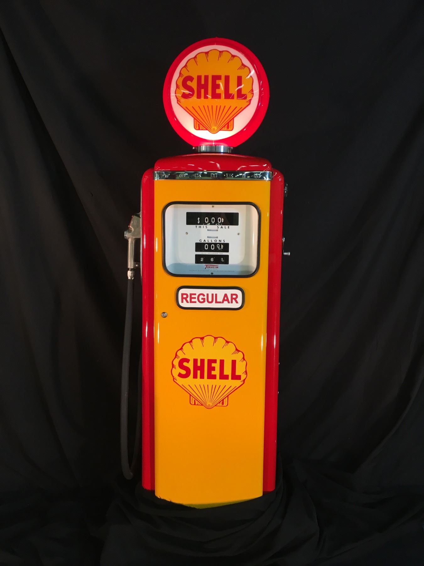 Shells Retro Vintage Shell Gas Pump