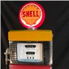 Image 8 : VINTAGE SHELL "SUPER SHELL" GAS PUMP, WITH AUTHENTIC HOSE AND NOZZLE, WORKING LIGHTS AND METERS,