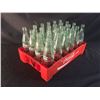 Image 2 : VINTAGE COCA-COLA 24 BOTTLE TRAY, WITH 24 ASSORTED VINTAGE 10 FL. OZ COCA-COLA BOTTLES