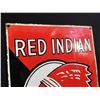 Image 2 : RED INDIAN MOTOR OILS AUTHENTIC VINTAGE PORCELAIN AND METAL SIGN,