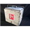 Image 2 : VINTAGE 7-UP METAL COOLER, BUILT BY PROGRESS REFRIGERATOR CO, LOUISVILLE, KENTUCKY