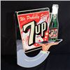 Image 2 : 7-UP FLANGED METAL SIGN, 20'' HIGH