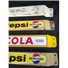 Image 2 : COLLECTION OF 4 VINTAGE PEPSI-COLA DOOR PUSHER BARS, 32'' WIDE