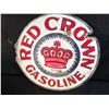 Image 2 : COLLECTION OF 3 VINTAGE OIL/AUTO COMPANY SIGNS INC. PENNZOIL, GATES, AND RED CROWN, 14''-17'' WIDE