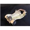 Image 2 : PRECISION MODELS 1938 JAGUAR SS-100 SCALE DIE CAST MODEL CAR, IN DISPLAY CASE, WITH INFORMATION AND
