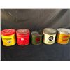 Image 2 : COLLECTION OF 5 VINTAGE CIGARETTE/TOBACCO CONTAINERS INC. CONTAINERS FROM ZIG ZAG, WILLS', LUCKY