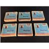 Image 2 : 6 VINTAGE BLACK CAT TOBACCO/CIGARETTE CONTAINERS