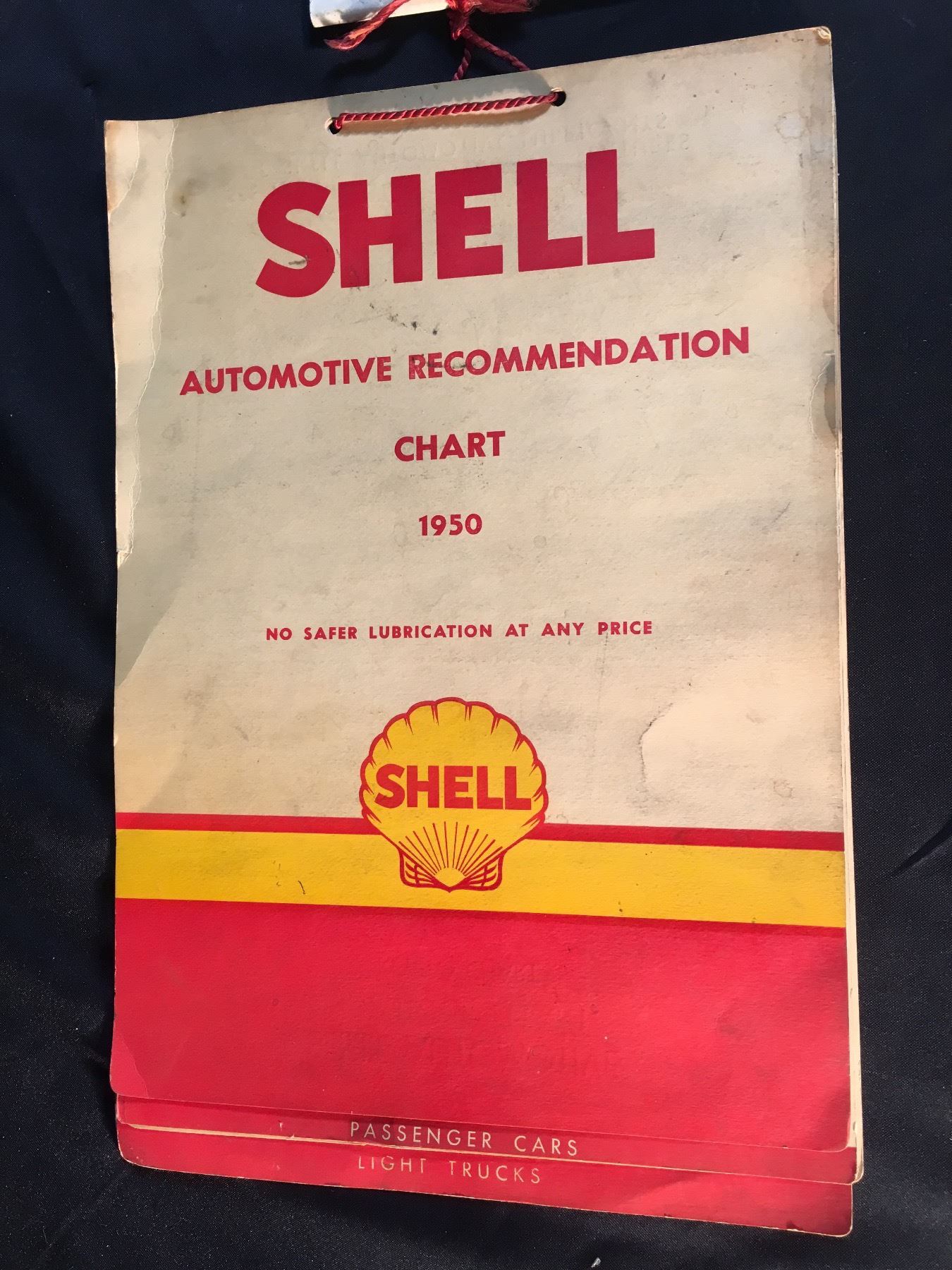 2 VINTAGE SHELL SERVICE CHARTS INC.