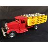 Image 2 : SHELL DIE CAST MODEL OIL BARREL DELIVERY TRUCK, WITH ACTUAL REMOVABLE TIN BARRELS, MADE BY