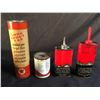 Image 2 : COLLECTION OF 4 VINTAGE TEXACO LUBRICANT CONTAINERS INC. UPPER CYLINDER LUBRICANT, TWO CONTAINERS