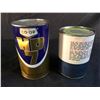 Image 2 : 2 VINTAGE CO-OP MOTOR OIL CONTAINERS