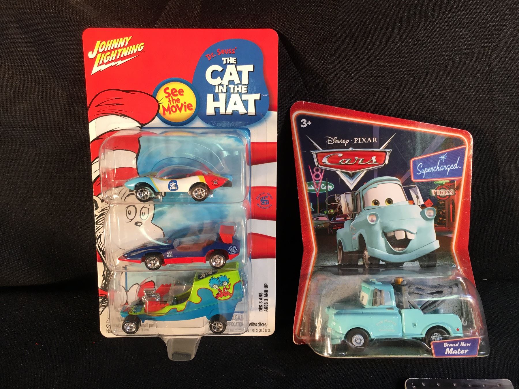 4 Collectible Model Cars Inc Set Of 3 Cat In The Hat Cars Marvel Chevrolet Trailblazer Model Car