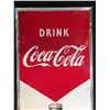 Image 2 : VINTAGE COCA-COLA ADVERTISING SIGN, MADE BY ROBERTSON IN JUNE 1957, 54'' TALL