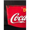 Image 2 : VINTAGE COCA-COLA ADVERTISING SIGN, MADE IN U.S.A. IN 1941, 25'' WIDE