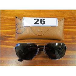 AUTHENTIC PAIR OF RAY BAN SUNGLASSES