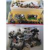 Image 1 : 3 BOXES OF VINTAGE BRITISH MILITARY FIGURINES