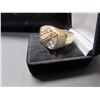 Image 2 : MENS 14K YELLOW, WHITE & ROSE GOLD RING WITH SOLITAIRE DIAMOND (22.6GMS GOLD, 0.90CT DIAMOND)