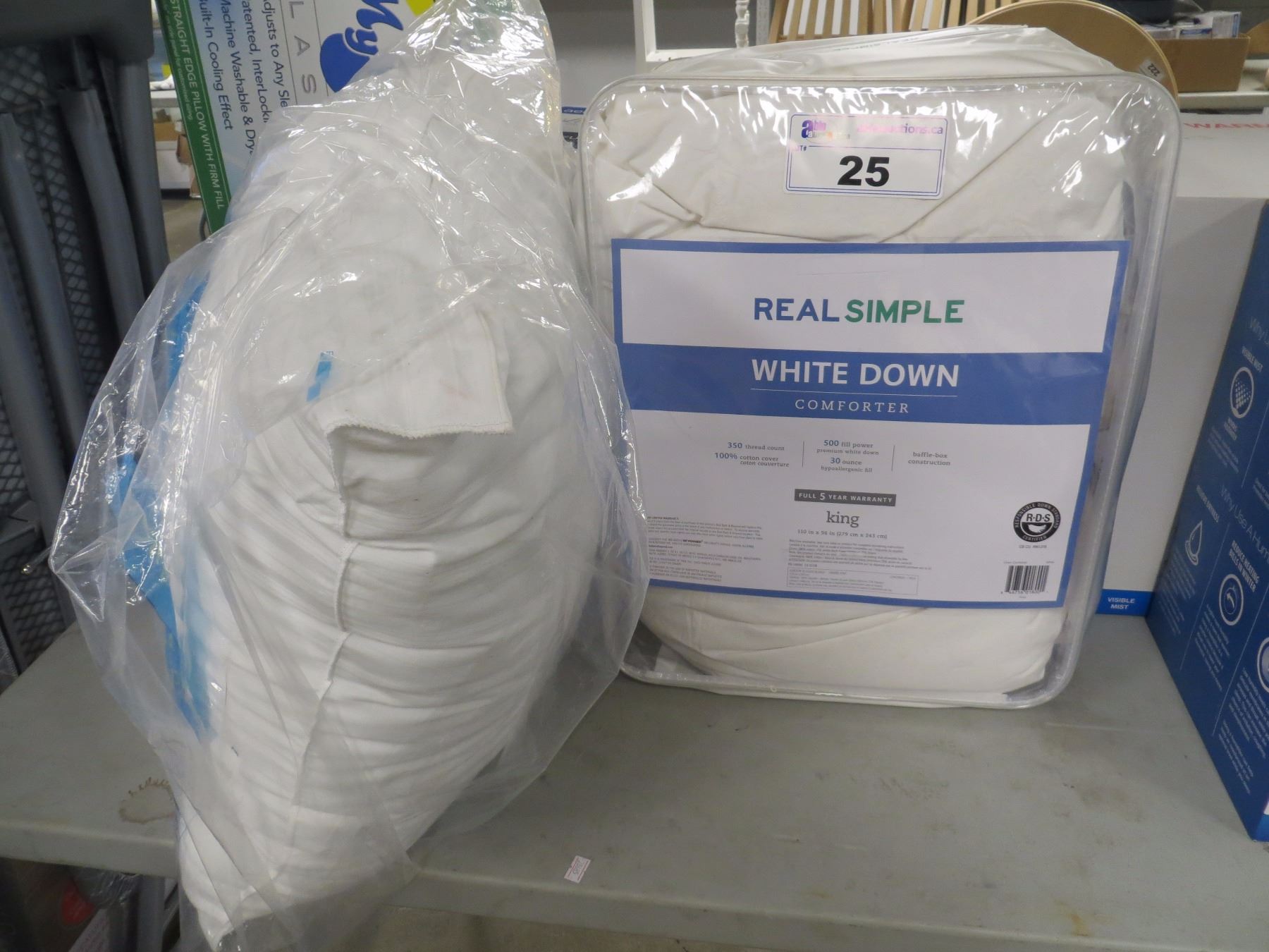 real simple down pillow real simple down pillow
