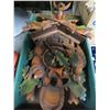 Image 1 : WOODEN CUCKOO CLOCK