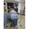 Image 1 : ADJUSTABLE GARMENT RACK/ROLLING CART