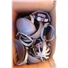 Image 2 : BIN LOT OF SAFETY STRAPS AND MORE