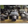 Image 2 : LARGE SHELF LOT OF VINTAGE CAMERAS