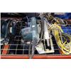 Image 2 : LOT OF MAKITA POWER TOOLS INCLUDING RECIPROCATING SAW, GRINDER, FLASHLIGHTS, CIRCULAR SAW, PLANER ,