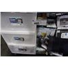 Image 2 : LARGE SHELF LOT INCLUDING ORGANIZERS, SMART SCALE, BEDDING, GLASSWARE AND MORE