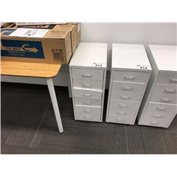 METAL 6 DRAWER STORAGE PEDESTAL