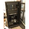 Image 2 : BLACK METAL MOBILE FAN COOLED A/V CABINET WITH: MARANTZ SR7008 RECEIVER, WATTBOX LIGHT/POWER