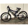 Image 1 : BLUE IRON HORSE 21 SPEED FULL SUSPENSION MOUNTAIN BIKE WITH FULL DISC BRAKES